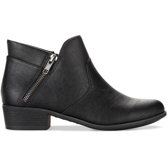 Sun + Stone Women's Adelinee Double Zip Ankle Booties - Picture 2 of 3